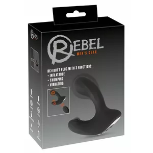 Rebel RC Butt Plug ar 3 funkcijām