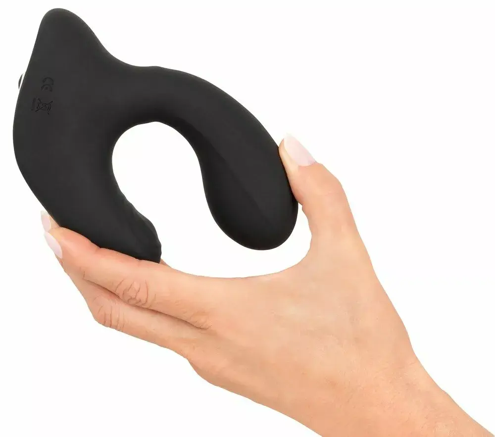 Анальная вибровтулка Rebel Silicone Black — надуваемая пробка Photo 6