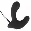 Анальная вибровтулка Rebel Silicone Black — надуваемая пробка Photo 7
