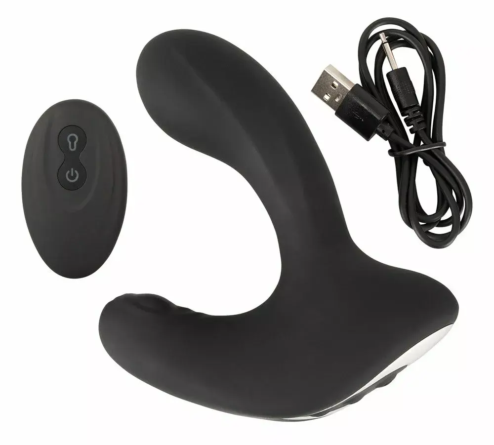 Анальная вибровтулка Rebel Silicone Black — надуваемая пробка Photo 8