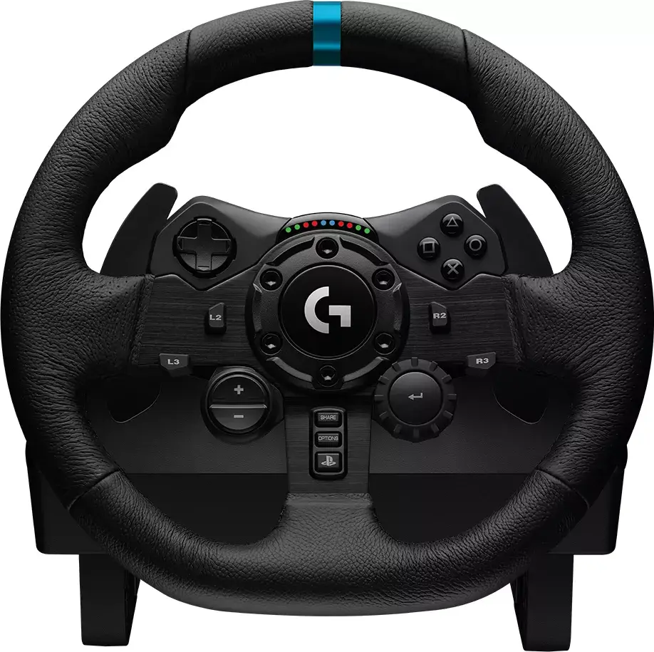 Logitech G G923 Racing Wheel and Pedals for PC, PS4, PS5 Photo 2