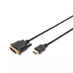 Digitus AK-330300-030-S video kabeļu aksesuārs 3 m HDMI Type A (Standard) DVI-D Melns