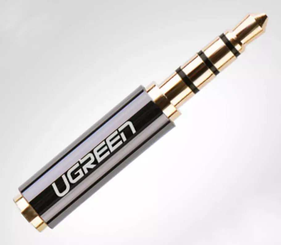 Адаптер Ugreen 2.5 мм на 3.5 мм черный 20502 Photo 3