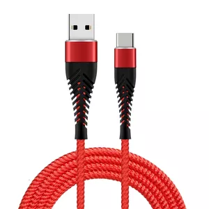 Кабель USB-A — USB-C Fusion Accessories FUSUSBC15RD 1,5 м 3 A 30 W красный