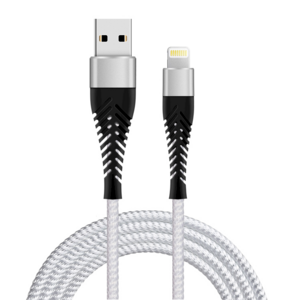 Fusion Fishbone USB-A uz Lightning kabelis 30W / 3A / 1,5m kabelis