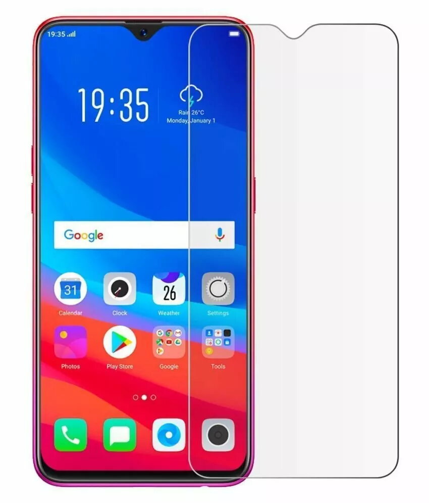 Rūdīta stikla ekrāna aizsargs Samsung Galaxy