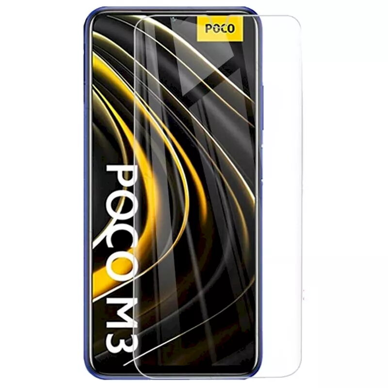 Rūdīta stikla ekrāna aizsargs Xiaomi Poco