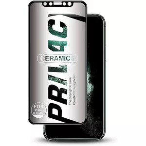 Fusion Matte Privacy Ceramic matēta aizsargplēve telefonam Samsung A037 Galaxy A03S melns