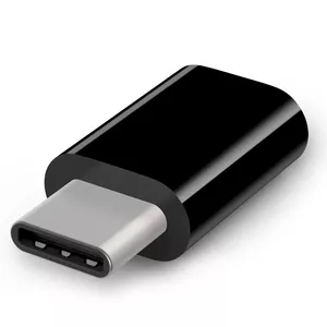 Fusion Universal Adapter Micro USB to USB Type-C (USB-C) Black (EU Blister)