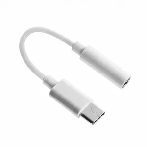 Fusion CM20 3.5 mm to USB-C Audio Adapter for phones White (OEM)