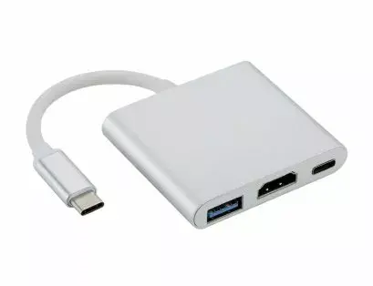 USB-C мультипортовый адаптер fusion accessories FUS0011 Photo 2