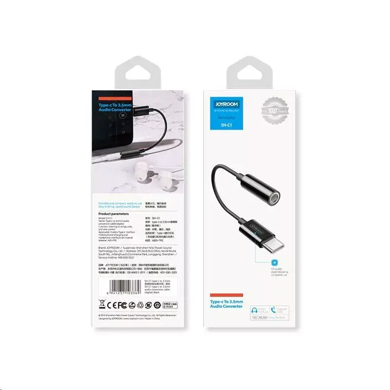 Joyroom SH-C1 USB-C uz 3,5 mm audio adapteris Photo 5