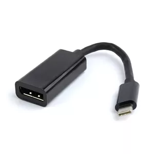 USB графический адаптер Gembird A-CM-DPF-01 3840 x 2160 пикселей Черный
