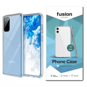 Silicone Case for Samsung Galaxy S20+ (G985/G986) by fusion accessories — Ultra Clear, 2 mm