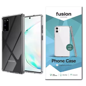 Silicone Case for Samsung Galaxy Note 20 (N980/N981) by fusion accessories — Ultra Clear, 2 mm