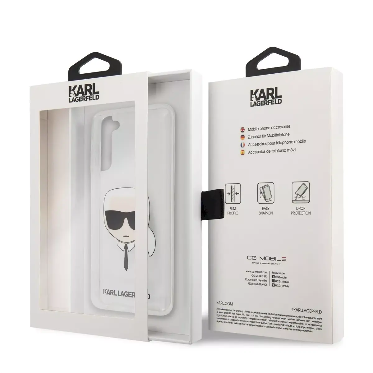 Karl Lagerfeld KLHCS21MKTR vāciņš priekš Galaxy S21+ Photo 5