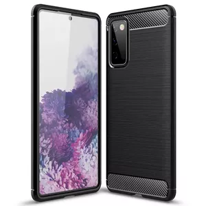 Silikona aizmugures maciņš Oppo A92 A72 A52, fusion accessories — melns
