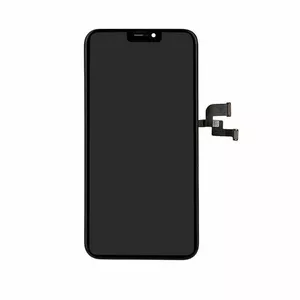 HQ Analog LCD Touch Display Panel for Apple iPhone XS — Black — Full Set