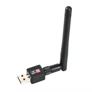 Fusion wireless Wi-Fi adapter with antenna (2.4GHz / USB 2.0, Wireless, 600 Mbps, IEEE 802.11b/g/n)
