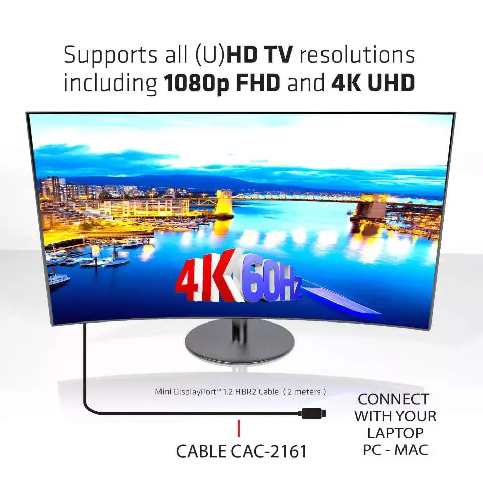 Кабель Mini DisplayPort CLUB3D CAC-2161 Photo 5