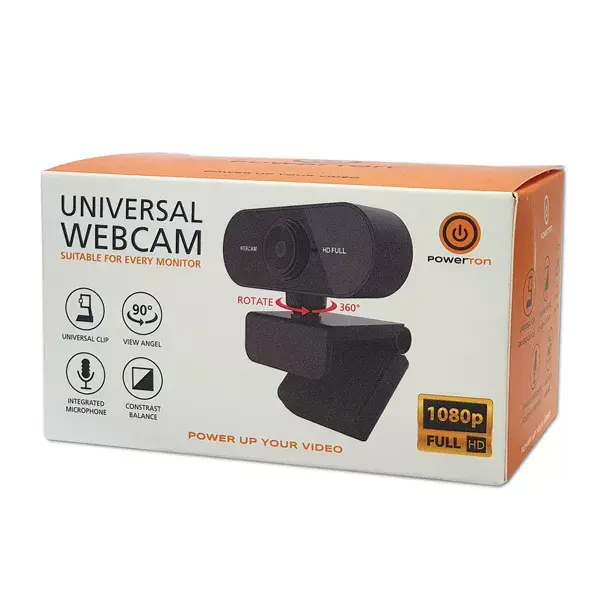 Tīmekļkamera Powerton PWCAM2 1080p HD USB Photo 4