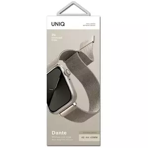 Uniq Dante металический ремешок для Apple Watch 42mm / 44mm / 45мм золотой
