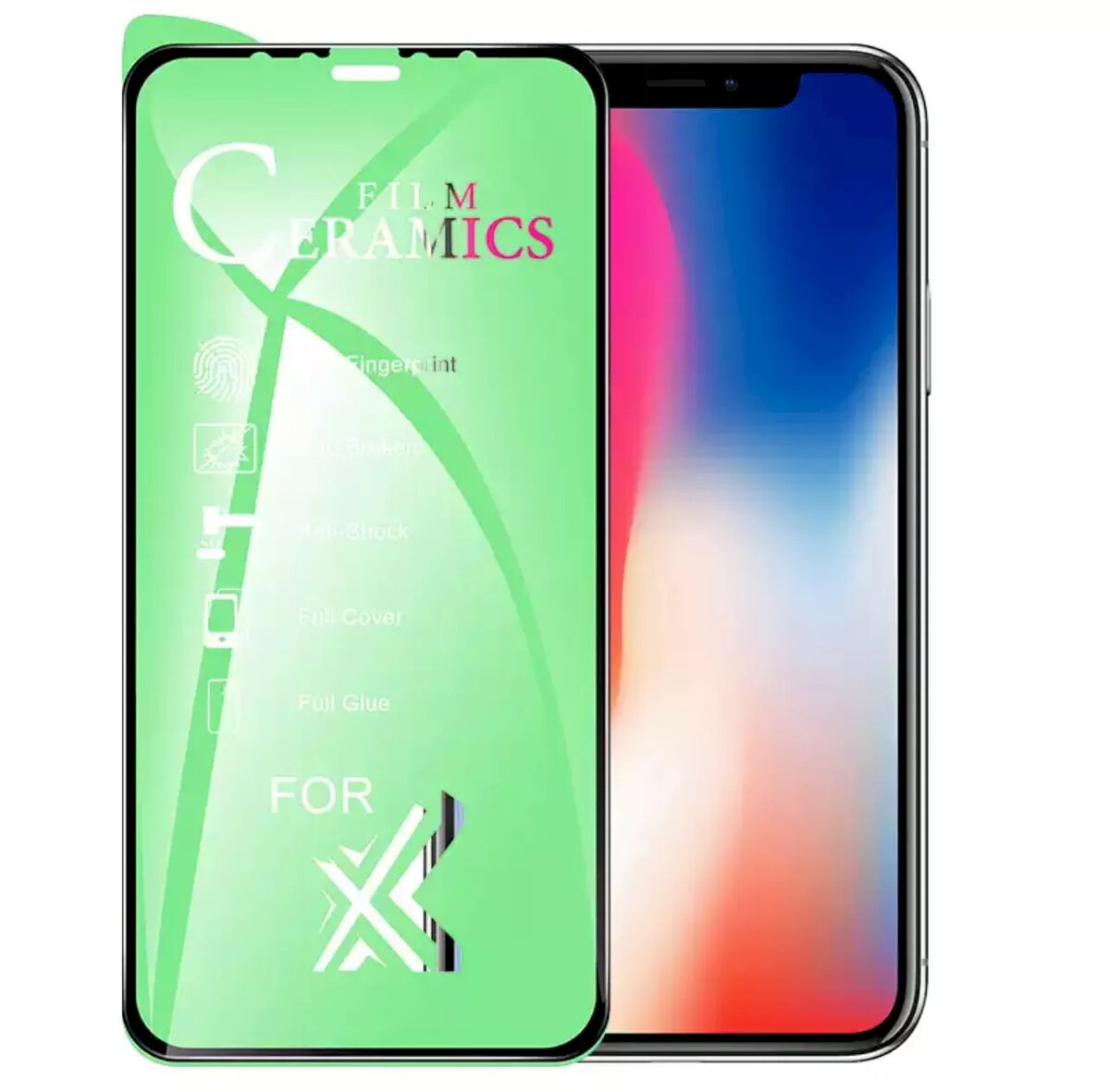 Ekrāna aizsargstikls fusion accessories priekš Samsung