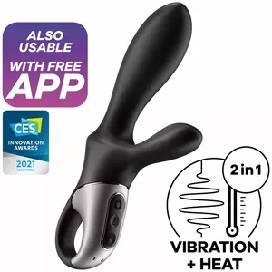 Anal Vibrator Satisfyer Silicone Black