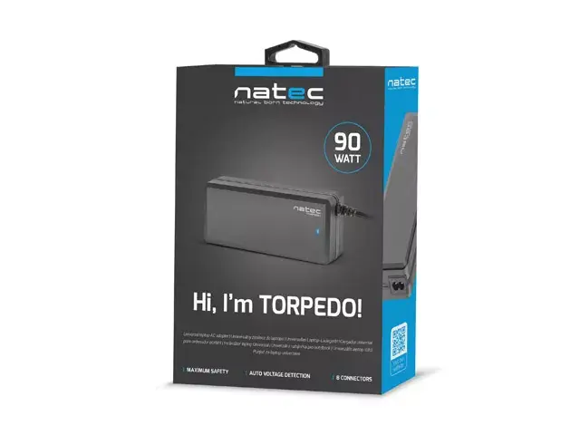 Adapteris NATEC Torpedo UNI-90 Photo 7