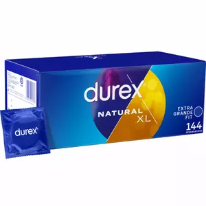 Condoms Durex EXTRA LARGE XL — pack of 144 units, larger fit
