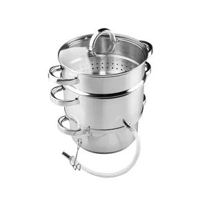 Cookware pot Florina Juice pot 5L, stovetop cooking pot 5 litres