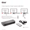 KVM переключатель CLUB3D DisplayPort HDMI CSV-7210 Photo 13
