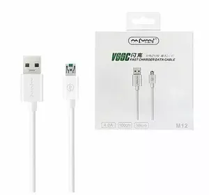 Nafumi NFM-M12 Micro USB Cable 1 Meter 4A Fast Charging White