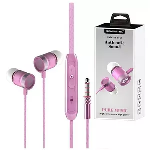 SOMOSTEL SMS-CS03 In-Ear Headphones with 3.5mm Connector and Bass Enhancement