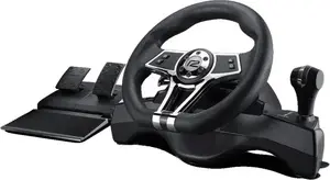 Racing wheel ready2gaming Hurricane Wheel Pro for PS4 PS3 PC Switch — compatible platforms included