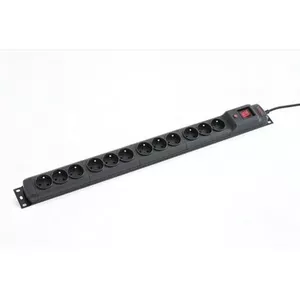 PDU ARMAC Surge Rack 19" M12 16A 1.5m — 12 ligzdas, risinājums montāžai skapī