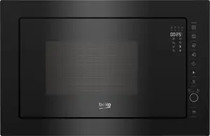 Beko BMGB25333BG Iebūvējama mikroviļņu krāsns ar grillu melna 25 L 900 W
