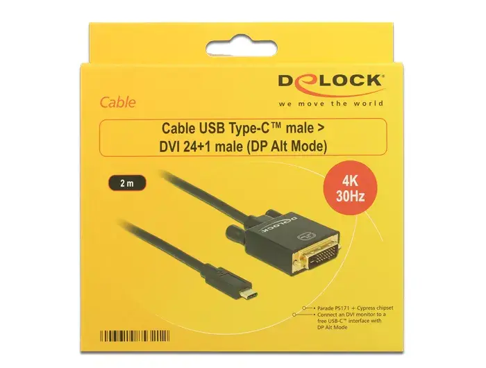 USB-C uz DVI adapteris DeLOCK 85321 Photo 3