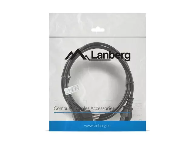 Кабель питания Lanberg CA-C13C-10CC-0018-BK Photo 4