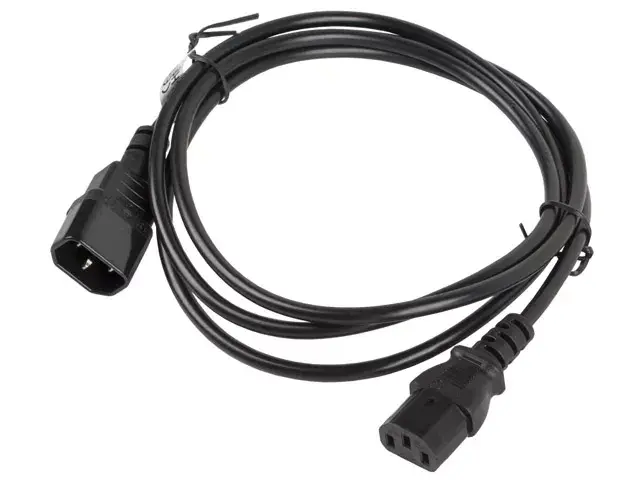 Кабель питания Lanberg CA-C13E-10CC-0018-BK Photo 3