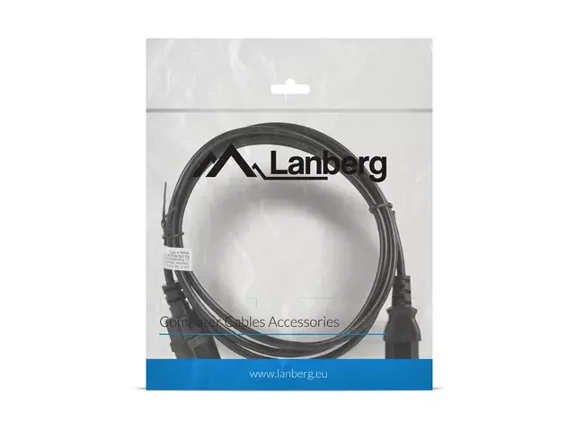 Кабель питания Lanberg CA-C13E-10CC-0018-BK Photo 4