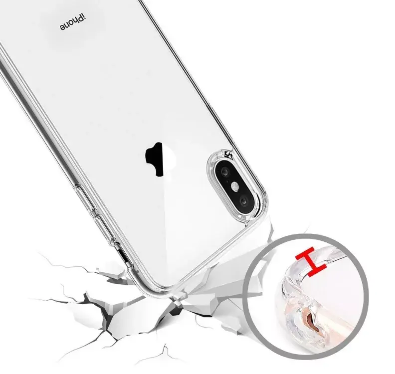 Back Case Fusion Ultra 0.3 mm silikons iPhone X/XS Photo 2