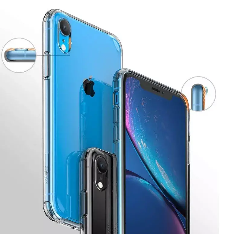Back Case Fusion Ultra 0.3 mm silikons iPhone X/XS Photo 3