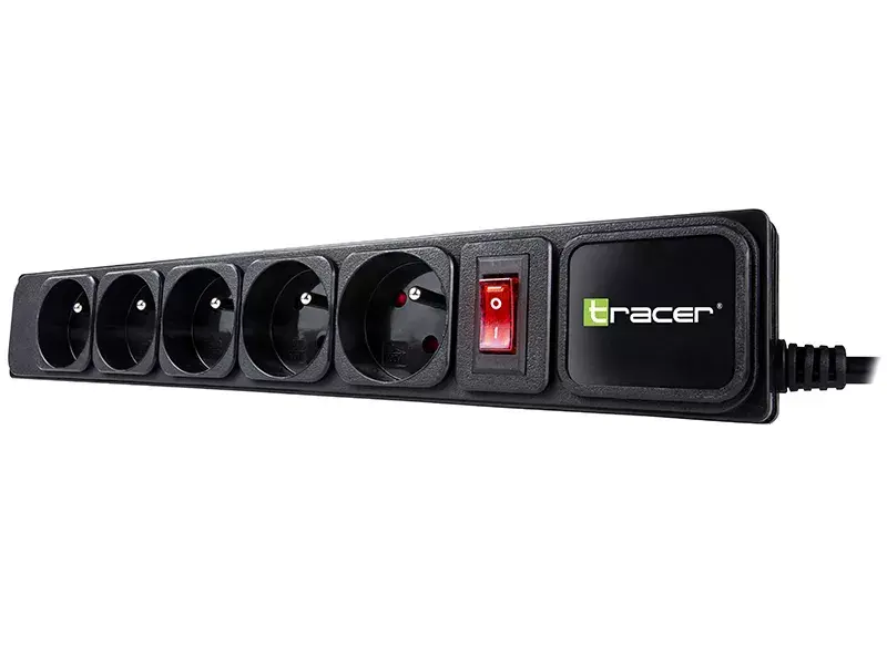 Tracer PowerWatch Melns 5 AC kontaktligzdas Photo 3