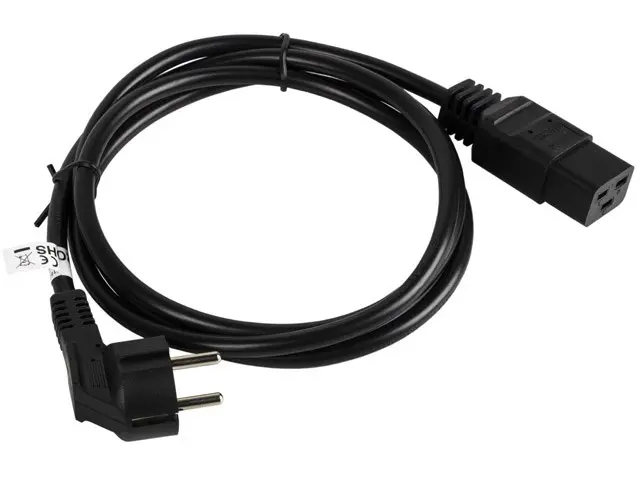 Barošanas kabelis Lanberg CA-C19C-10CC-0018-BK Photo 8