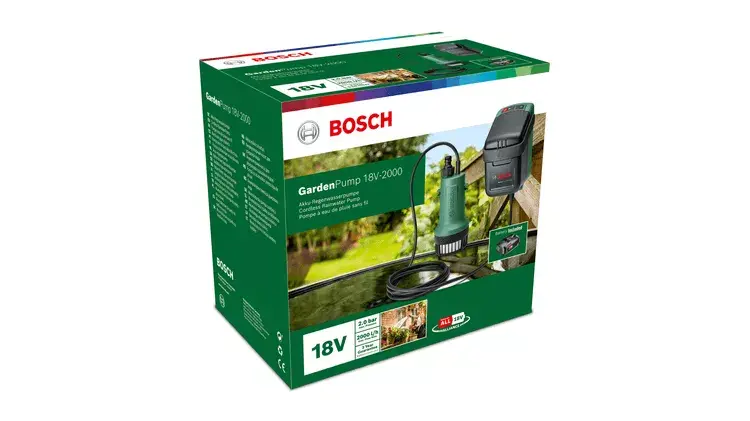 Bosch GardenPump18V-2000 садовый насос 18 В 2,5 А·ч Photo 4