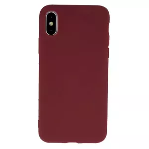 Силиконовый чехол Fusion Soft Matte для Apple iPhone 11 Pro Max, темно-красный