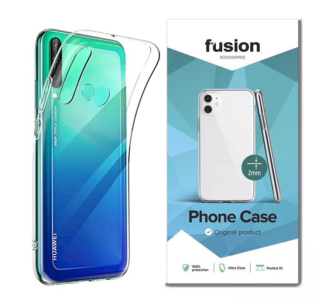 Fusion Ultra Clear Series silikona vāciņš