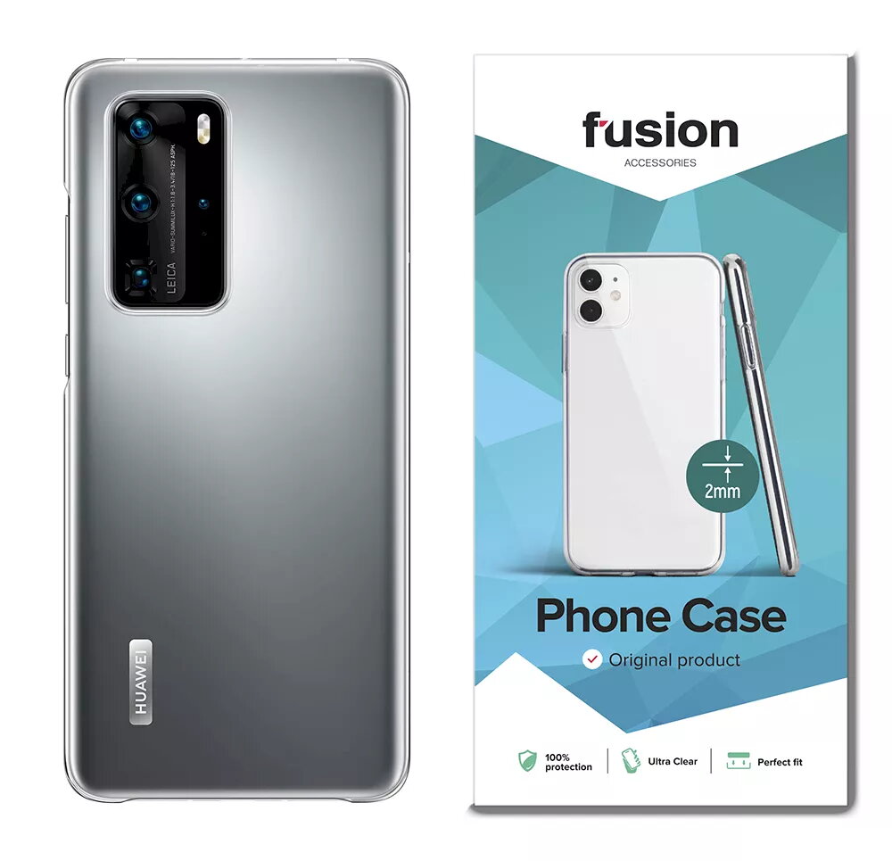 Fusion Ultra Clear Series silikona vāciņš
