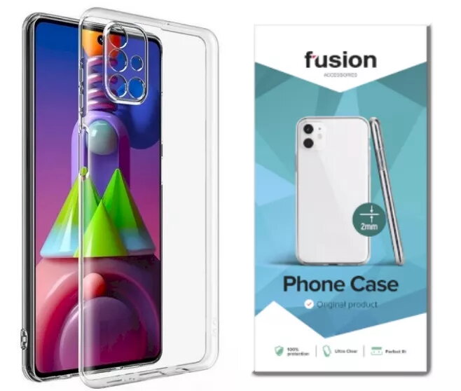Fusion Ultra Clear Series silikona vāciņš